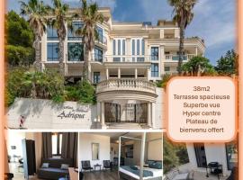 grand studio terrasse de standing, pleine vue village et proche mer, ξενοδοχείο με σπα σε Carry-le-Rouet