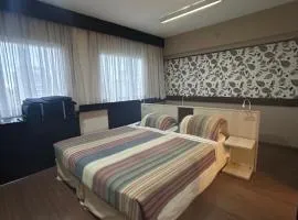 Hotel Mercu Paraiso Beneficência com garagem e cozinha 1209