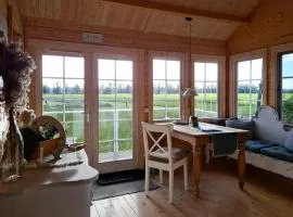 Idyllic Alpaca Cabin Overlooking The Alpaca Fold