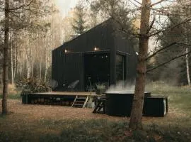 Briežu Stacija Off Grid Cabin、リーガトネのシャレー