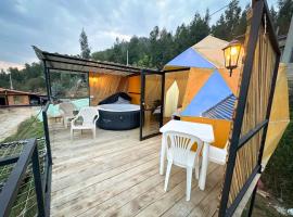 Glamping Colina Campestre Domo, hótel í Duitama