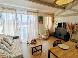 42 m2 d'élégance avec terrasse, parking, belle vue, hotel v destinaci Collioure