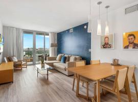 Top Luxury Apartment with Pool & Gym, hotel em Hallandale Beach