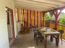 Appartement climatisé 2P avec terrasse proche plage aux Trois Ilets - WiFi - FR-1-765-28