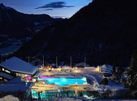 Studio 4206 Les Sources aux Bains d'Ovronnaz, aparthotel v destinaci Ovronnaz