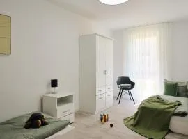 Apartment B 1 "Pine Hill Resort" Familienfreundlich mit eigenem Fahrradabteil & eingeschränktem Haffblick