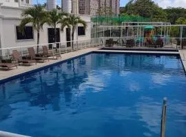 Apto mobiliado e aconchegante - 3 quartos, 4 camas, 2 banheiros - Lazer completo e localização privilegiada