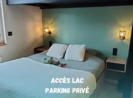 Somptueux * * proche du lac avec parking privé