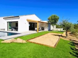 Villa Florida, 8 pers, vue montagne, 350 m plage à pieds