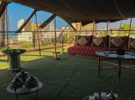 Villa Dar Lghzal Private Villa with Garden, Rooftop & Authentic Dining in Rabat