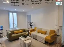 Maison COSY 15 mn PARIS - Linges Hotel Confort