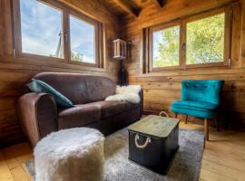 Chalet chevreuils du beillard, fjallask&aacute;li &iacute; G&eacute;rardmer