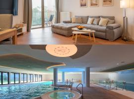 PINEA SKY PREMIUM apartament z widokiem na morze ze SPA i basenem przy plaży Pobierowo, готель у місті Побєрово