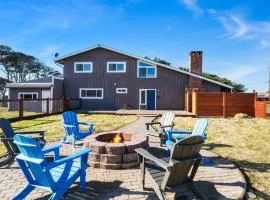 Oceanview 5 bedroom hot tub, firepit & dog run