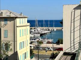 ESPACE 2000 - 3pièces vue mer avec piscine & parking, Hotel in Menton