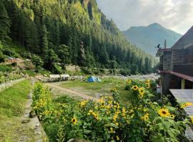 Flipsyde Retreat, hotell sihtkohas Kasol lennujaama Kullu–Manali lennujaam - KUU lähedal