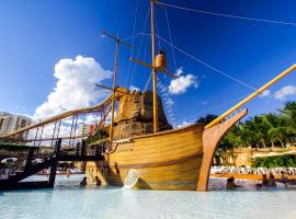 Spazzio Diroma - Acesso gratuito ao Acqua Park e Splash, hotel em Caldas Novas