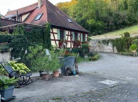 Untere Walkmühle, hotel en Rothenburg ob der Tauber