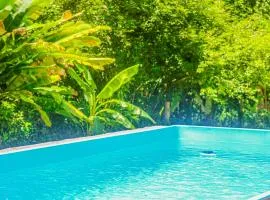Loft piscina, ar condic, area de lazer e natureza
