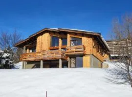 Architect's Chalet with Stunning View - Close to Slopes and Shops
