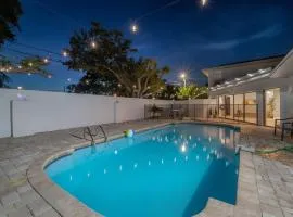Updated Pool Home 1 Mile From Beach!