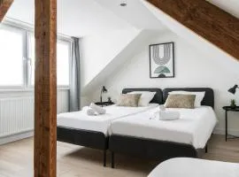 6p newly renovated home with unique roof-terrace