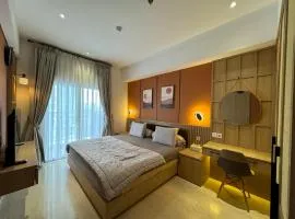 Podomoro City Deli Medan Tower Empire - Japandi Style - 2BR Family Suite 3 beds - 87m