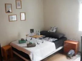 Großes modernes Zimmer "Silber" für 2 Personen und Katzenliebhaber
