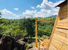 Cabaña tipo alpina