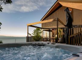 Black Barn Escape, hotel con tinas de hidromasaje en Nelson