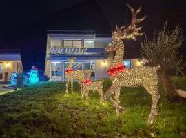 Villa avec piscine, Cinéma, terrain privé