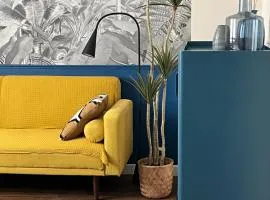"Eden Blue" entre Jardin Extraordinaire et centre garage gratuit