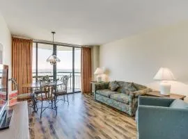 Beachfront Condo with Private Balcony at Meridian Plaza