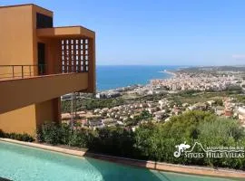 VILLA DUMAS with amazing sea views, AC and private pool