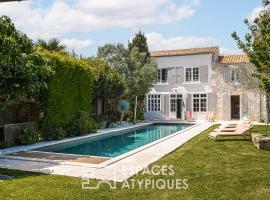 Maison de vacances de charme avec piscine, hotel a Saint-Georges-d'Oléron