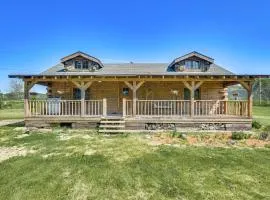 Bellevue Log Cabin w/ Gas Grill & Creek Access