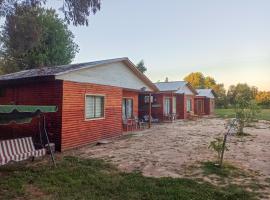Cabañas los tres hermanos, chalupa v destinaci Linares