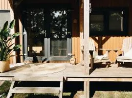 Tiny House op boutique camping Whanau