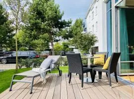 Ferienwohnung Luxus Sonnensuite in der Strandvilla Charlotte Binz