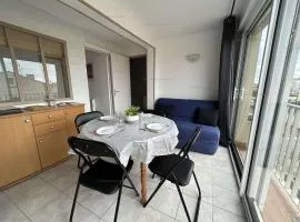 NP060-B08 Appartement 2 pièces 1 chambre, Narbonne Plage