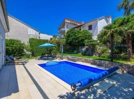 Strandnahe Villa mit Meerblick, 2 Bikes, beheiztem Privatpool - nur 300 Meter zum Strand