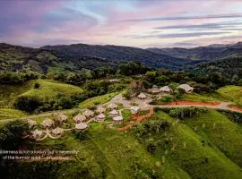 Eco Luxe Glamping Tent - King Bed at Holos