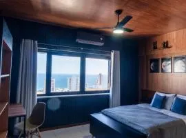 Lindo Studio Vista Mar Na Barra com Piscina no Rooftop do EDF, Próximo ao Porto da Barra