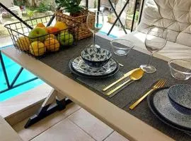 Aya Pool Apartment in Kallithea