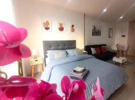 AH/Loft con Alexa, Parking, Coworking, Usaquén