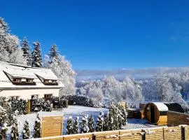 Widokowo - Domki z widokiem na Śnieżkę z Jacuzzi i Sauną