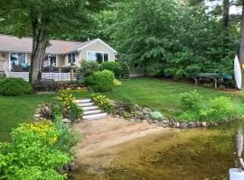 Lakefront Milton Home with Dock and Private Beach