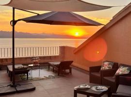 Saint-Florent, Sublime Vue Mer plage 5mn &agrave; pied