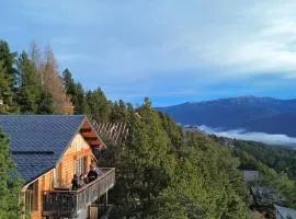 Chalet en cascade Les Angles vue Panoramique