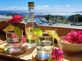 Appartement Karuk'Idîle - Vue Mer Exceptionnelle, à 200m de la Plage, ξενοδοχείο σε Gourbeyre